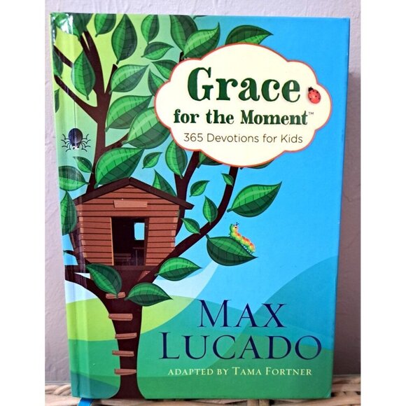 Max Lucado Grace for the Moment : 365 Devotions for Kids 2012 Hardcover FLAW - Picture 1 of 5